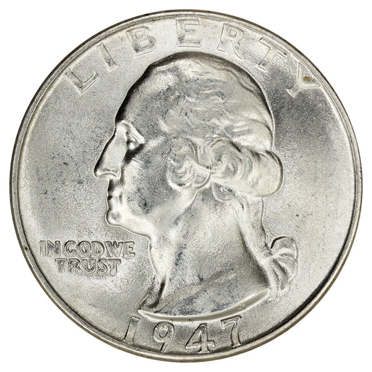 1947 USA Quarter Choice Brilliant Uncirculated (MS64)