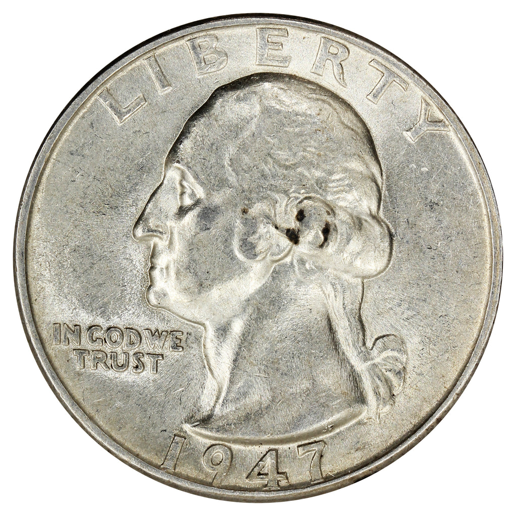 1947 D USA Quarter AU-UNC (AU55)