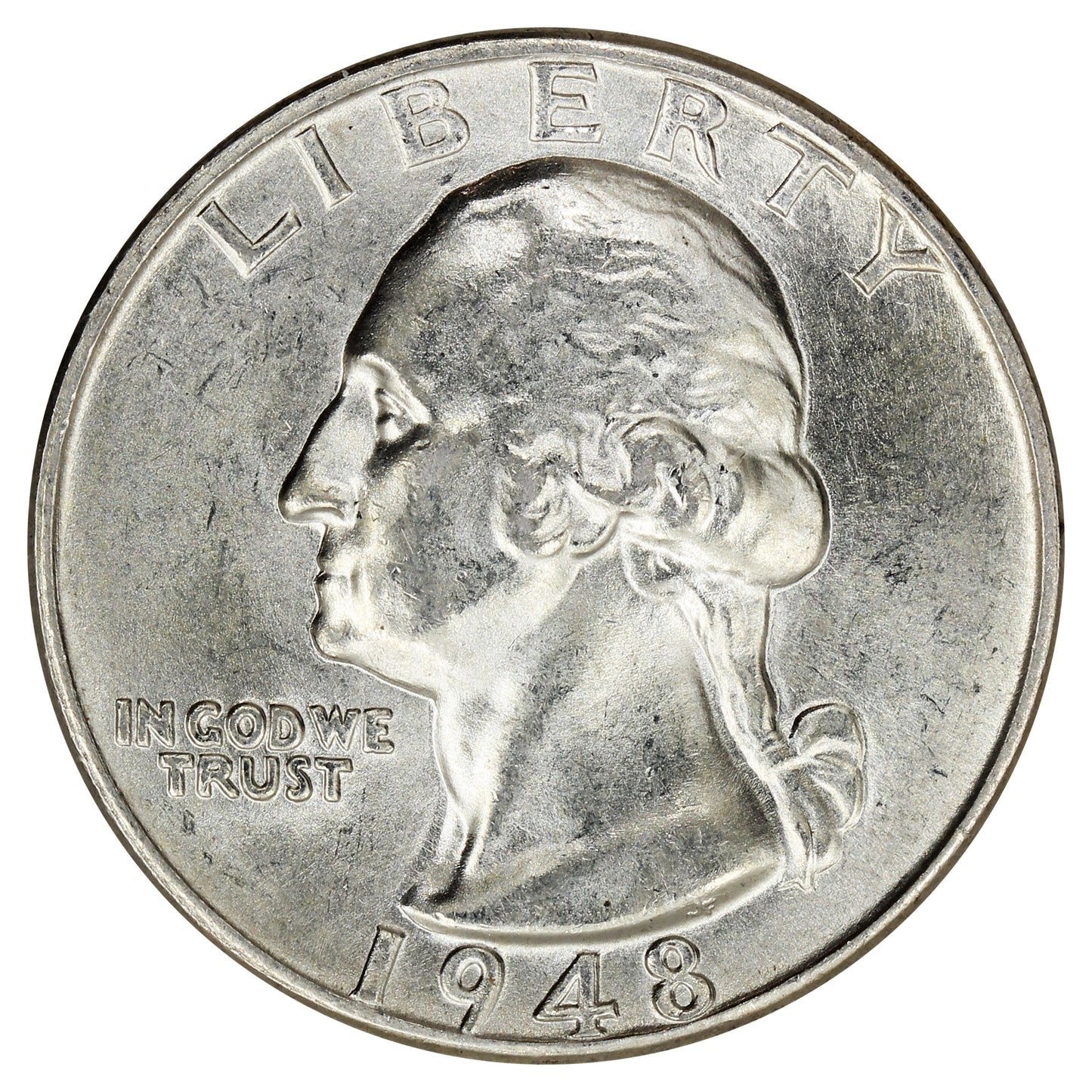 1948 USA Quarter Choice Brilliant Uncirculated (MS64)