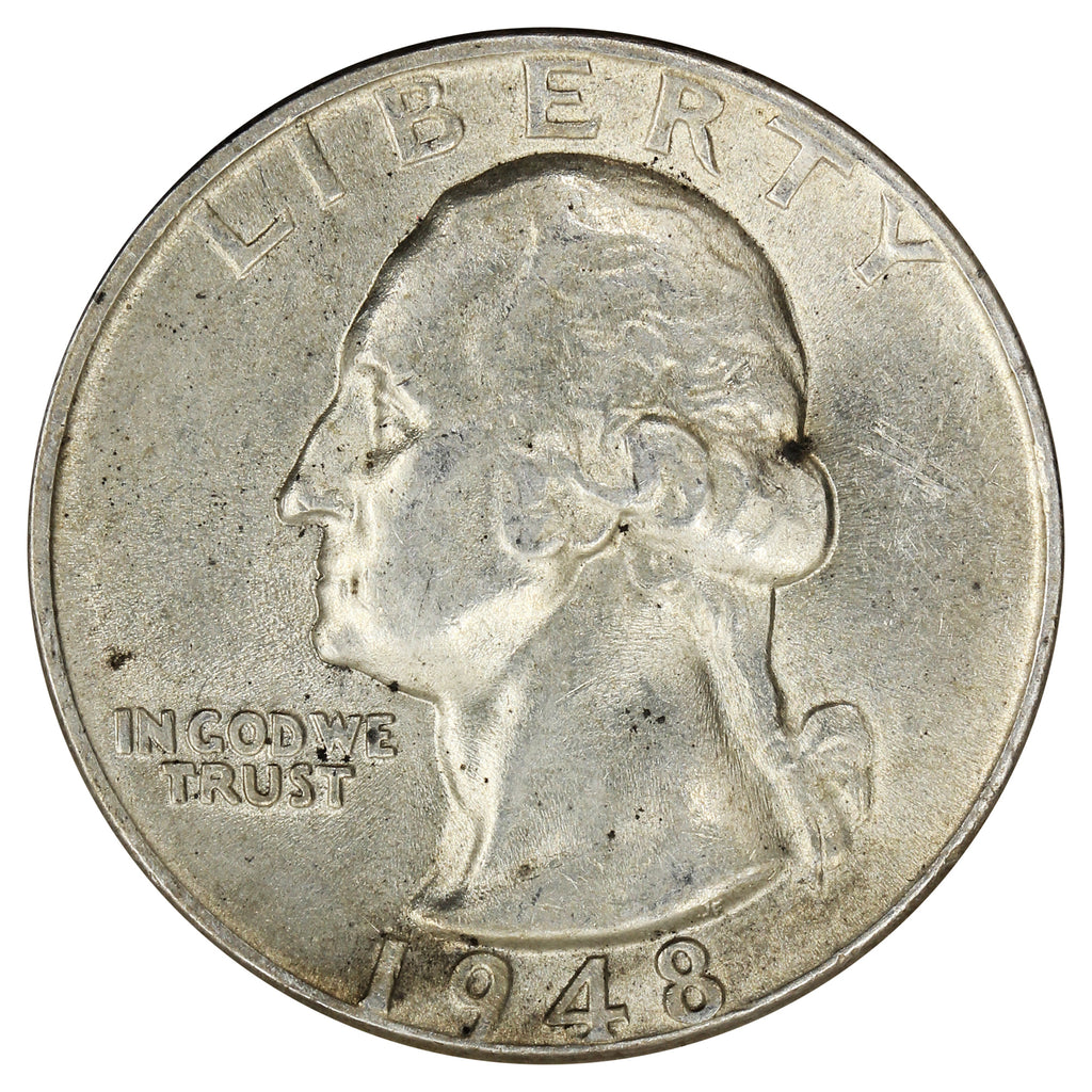 1948 USA Quarter AU-UNC (AU55)