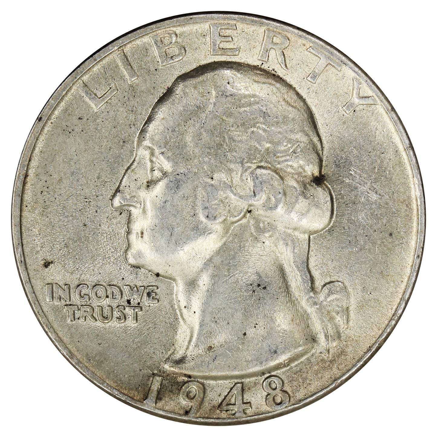 1948 USA Quarter AU-UNC (AU55)