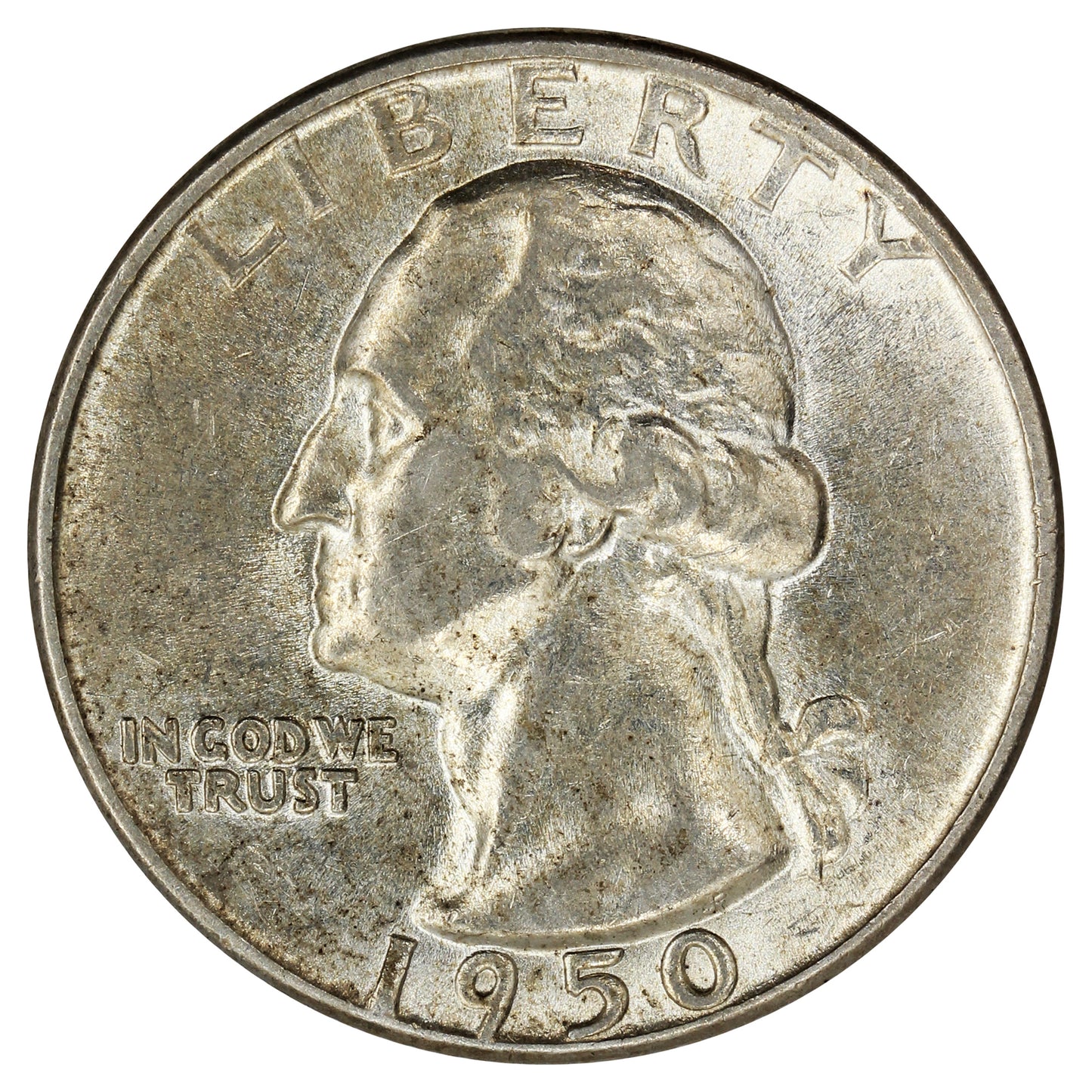 1950 USA Quarter Almost Uncirculated (AU50)