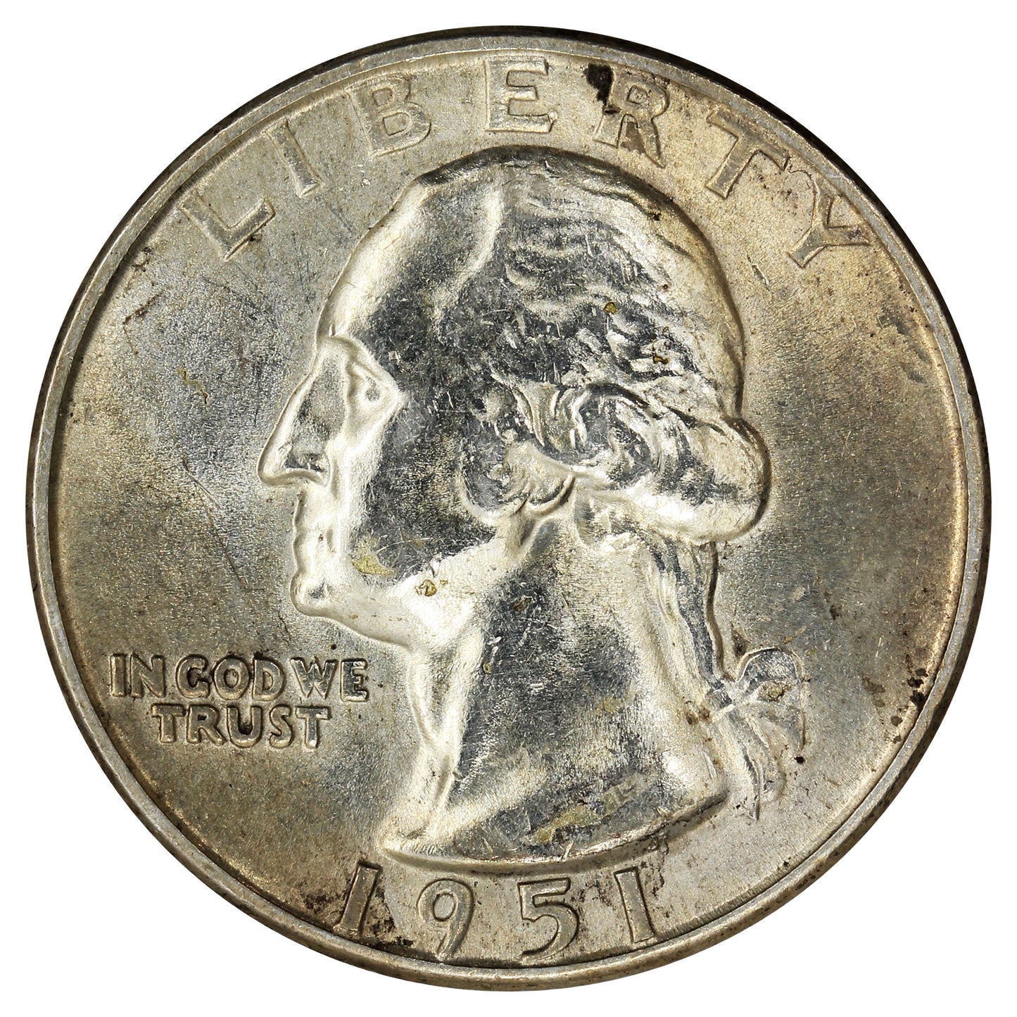 1951 D USA Quarter Brilliant Uncirculated (MS63)