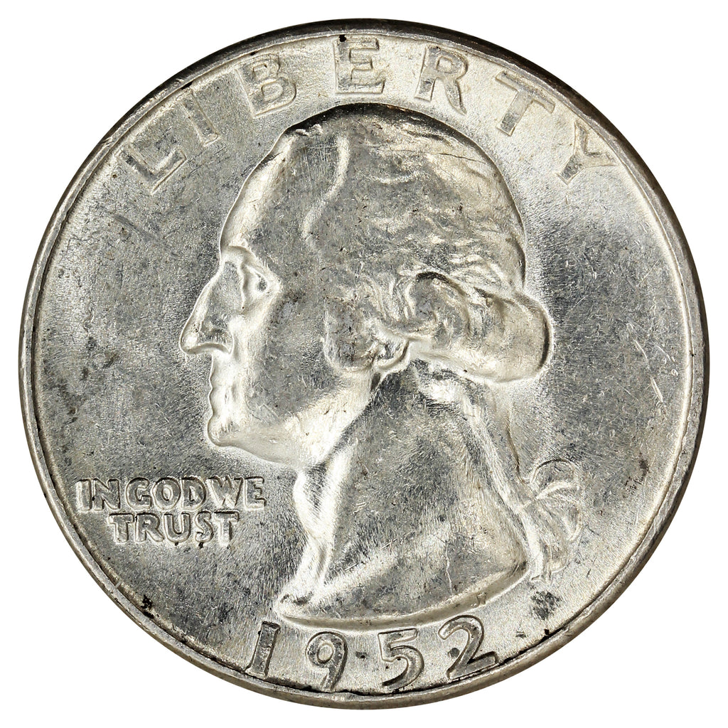 1952 USA Quarter UNC+ (MS62)