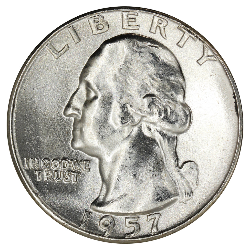 1957 USA Quarter Gem Brilliant Uncirculated (MS65)