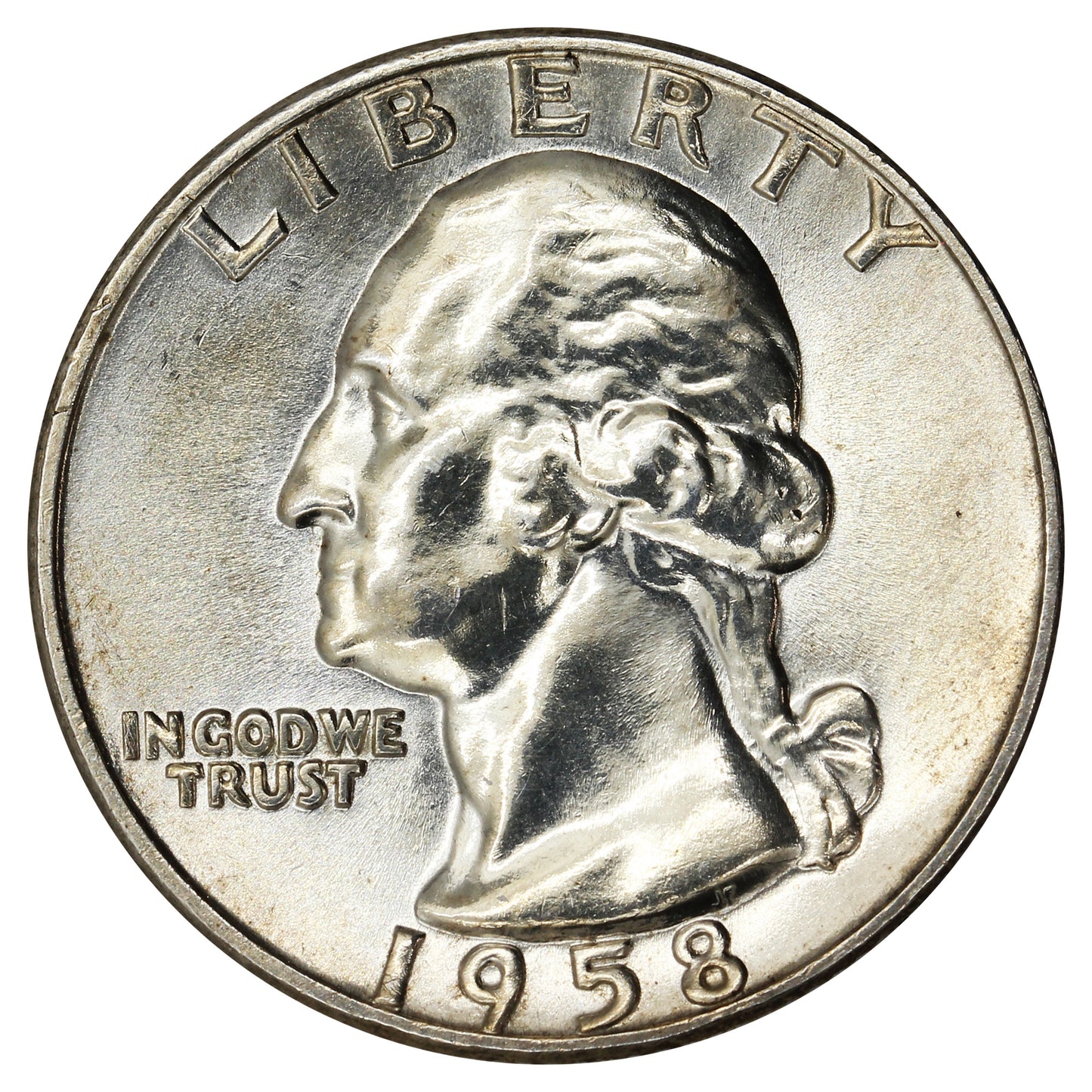 1958 D USA Quarter Gem Brilliant Uncirculated (MS65)