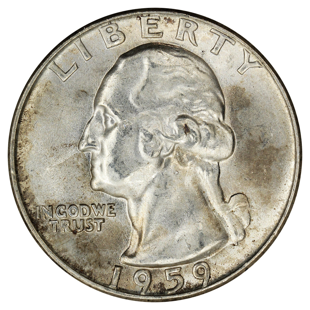 1959 D USA Quarter Choice Brilliant Uncirculated (MS64)