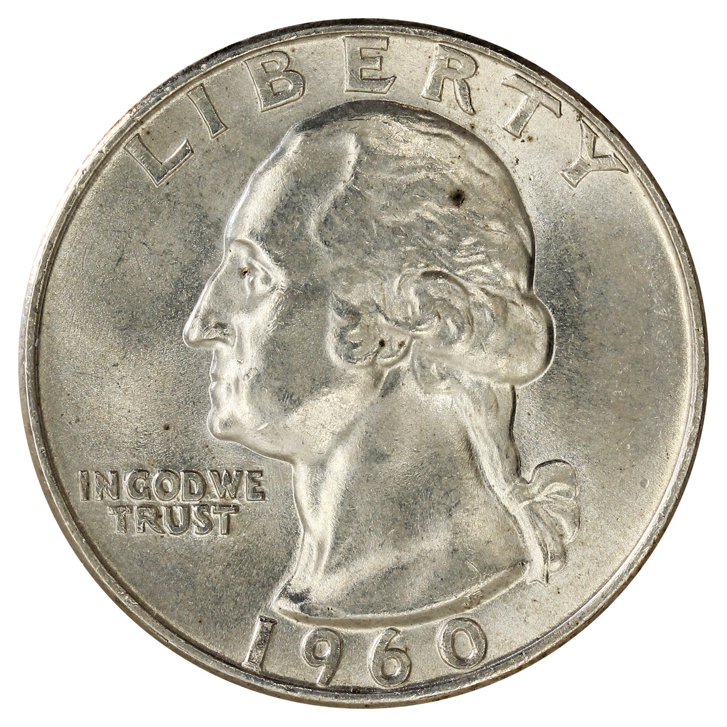 1960 D USA Quarter Choice Brilliant Uncirculated (MS64)