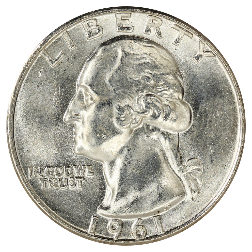 1961 D USA Quarter Choice Brilliant Uncirculated (MS64)