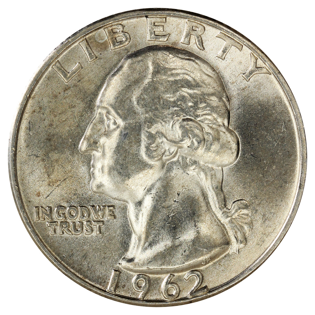 1962 D USA Quarter Choice Brilliant Uncirculated (MS64)