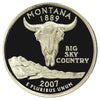2007 S Montana USA Quarter Silver Proof