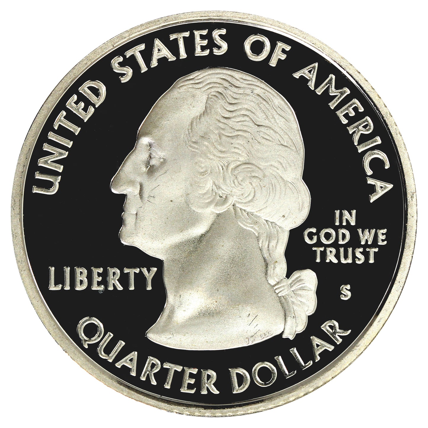2007 S Montana USA Quarter Silver Proof