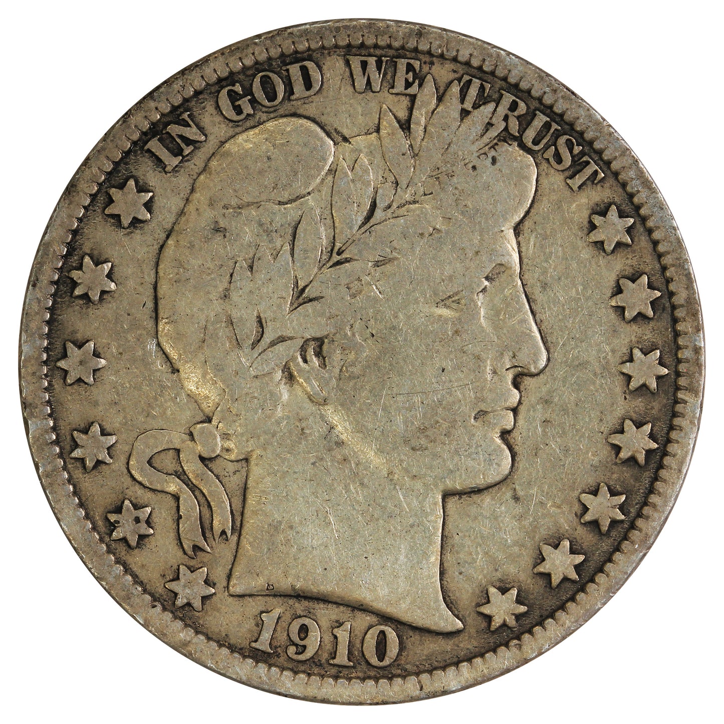 1910 S USA Half Dollar VG-F (VG10) $