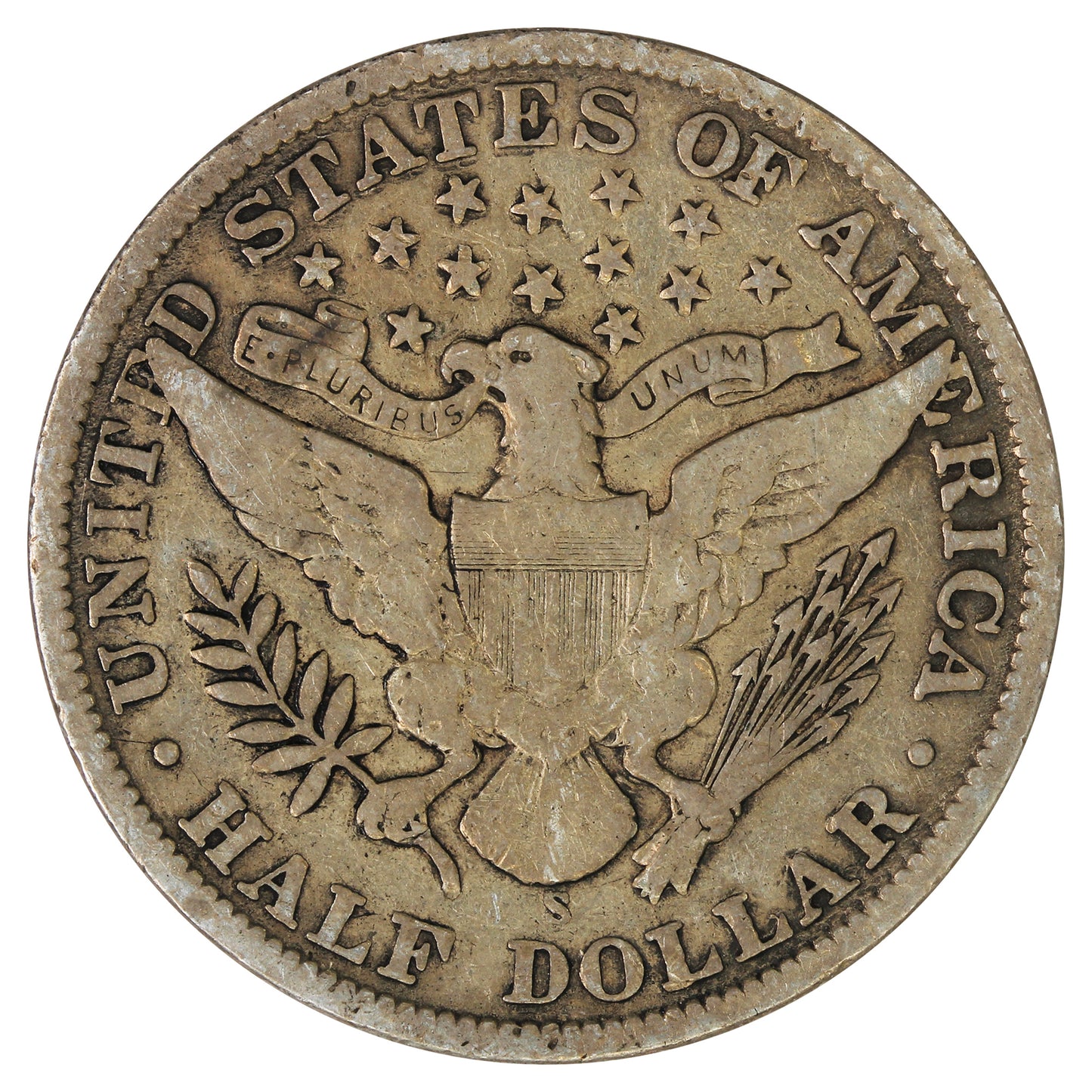 1910 S USA Half Dollar VG-F (VG10) $
