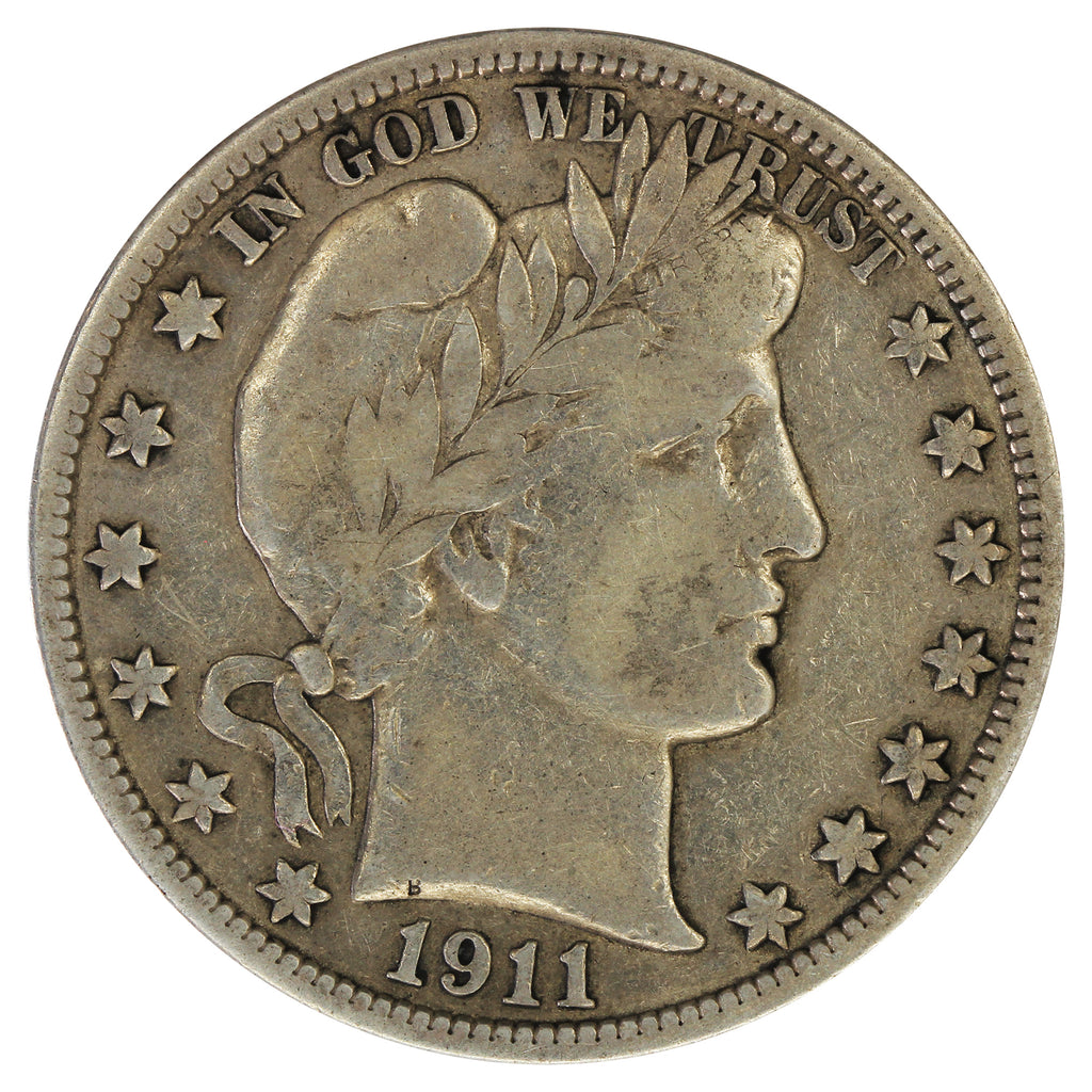 1911 USA Half Dollar Fine (F12) $