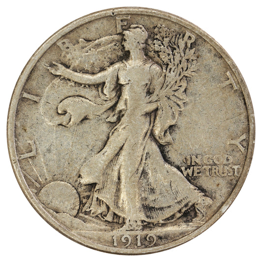 1919 USA Half Dollar Very Fine (VF20) $