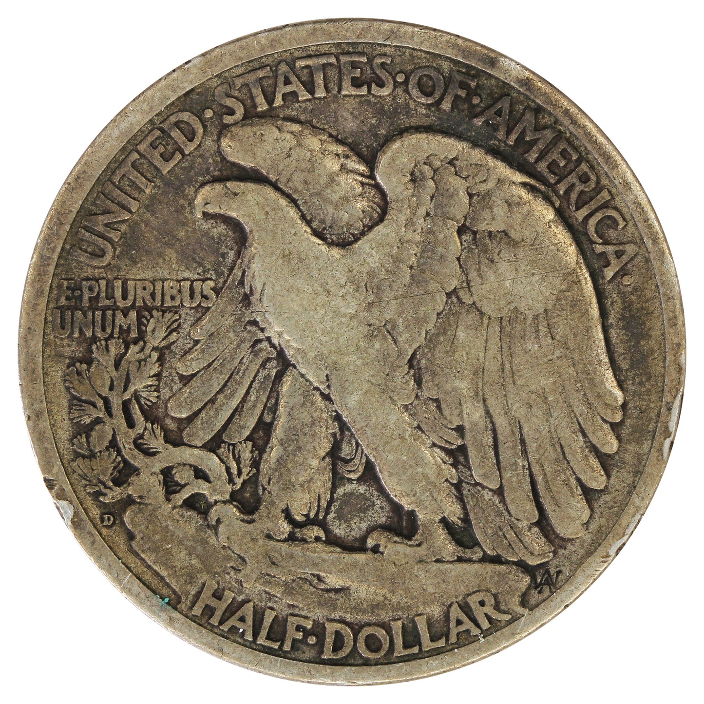 1920 D USA Half Dollar VG-F (VG10) $