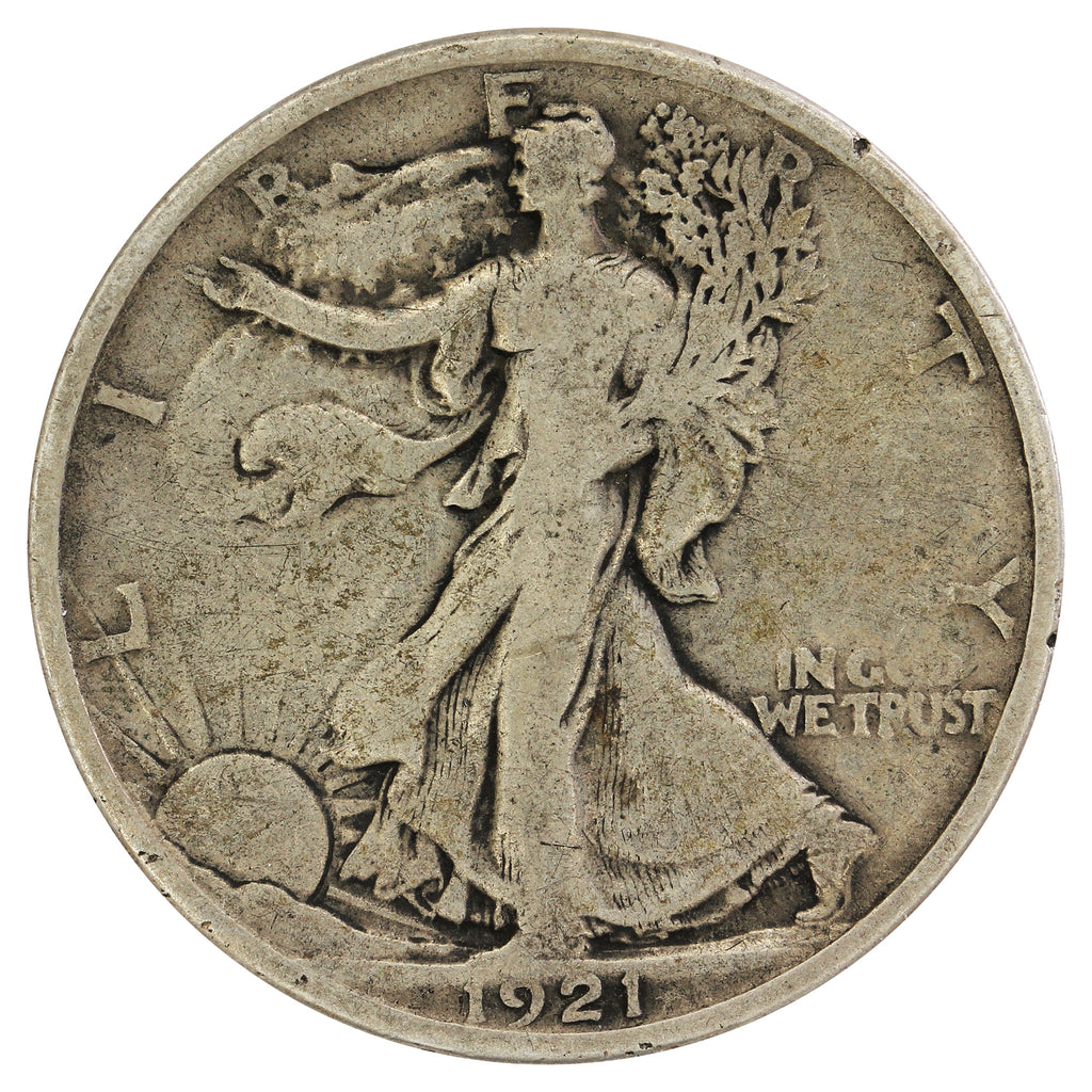 1921 USA Half Dollar Very Good (VG8) $