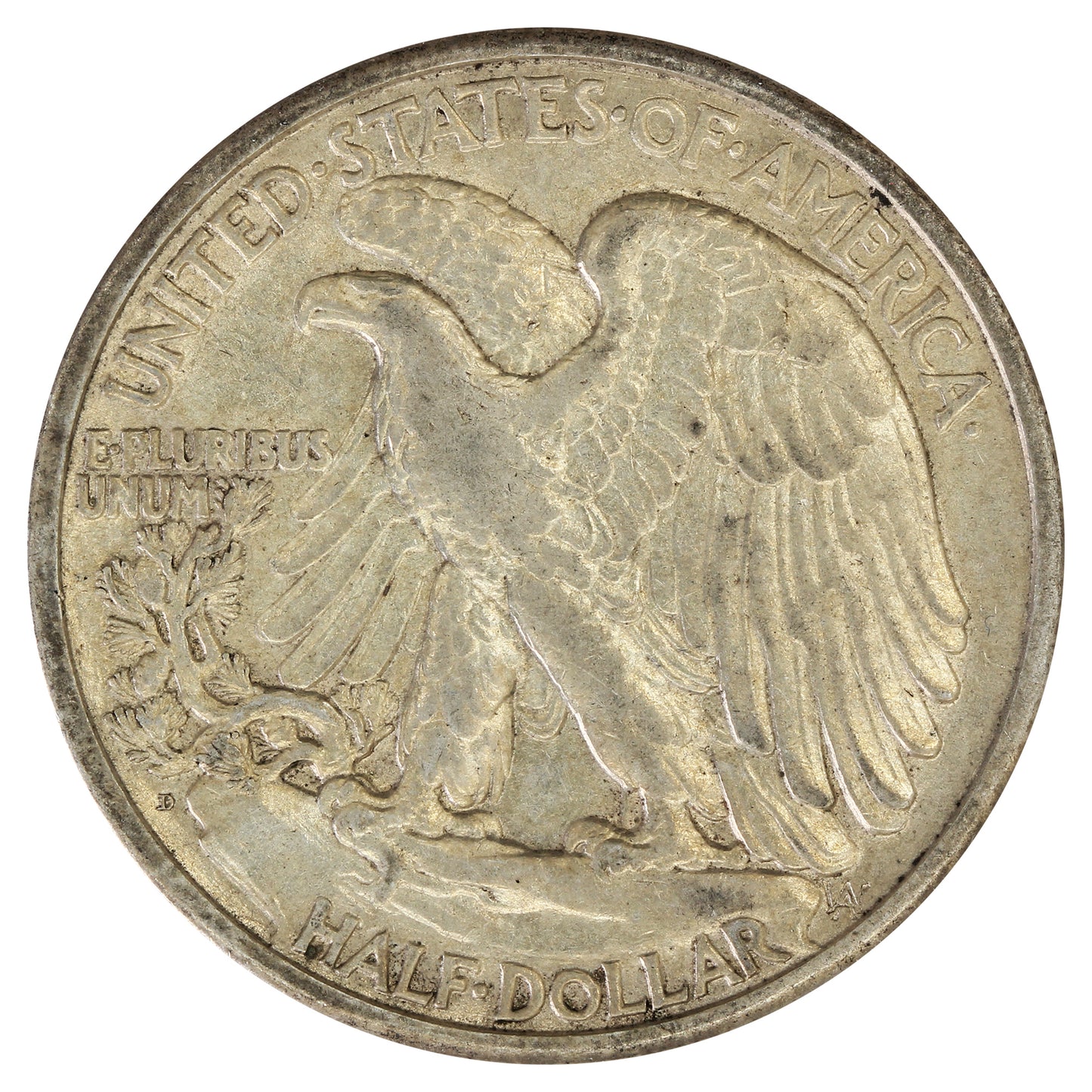 1929 D USA Half Dollar Extra Fine (EF40) $