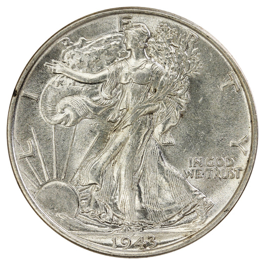 1943 USA Half Dollar UNC+ (MS62) $
