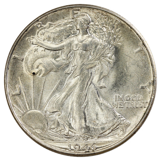 1946 USA Half Dollar UNC+ (MS62) $