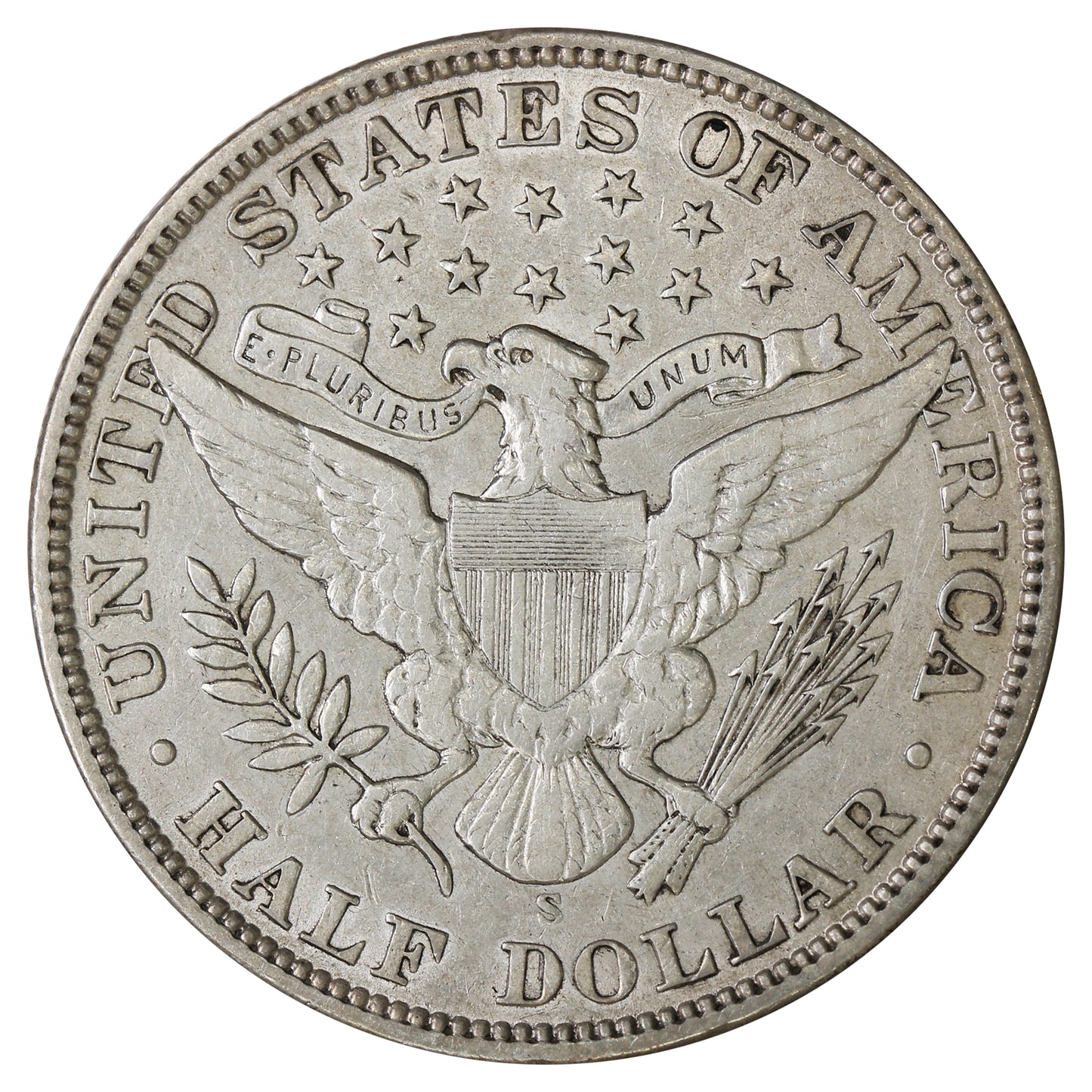 1906 S USA Half Dollar Extra Fine (EF40) $