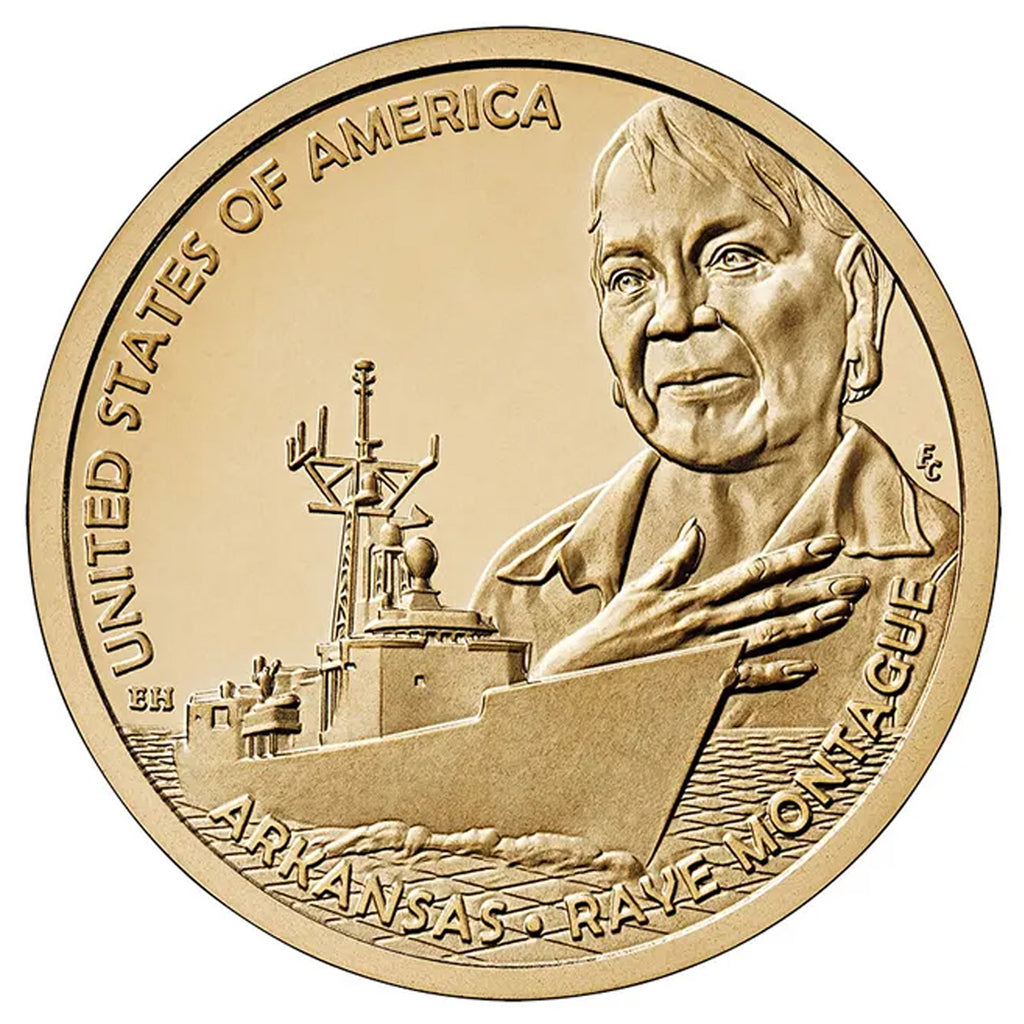 2025 P Arkansas USA American Innovation Dollar Uncirculated (MS60)