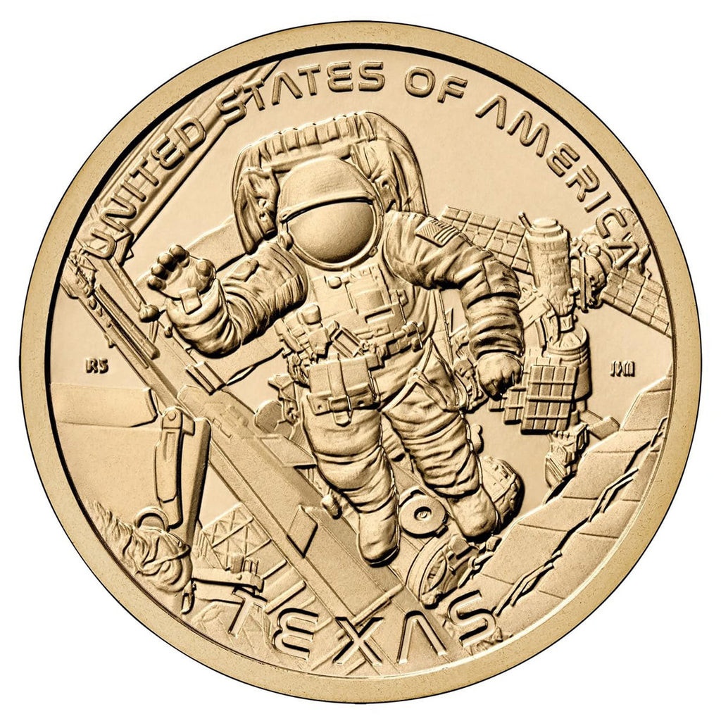 2025 P Texas USA American Innovation Dollar Uncirculated (MS60)