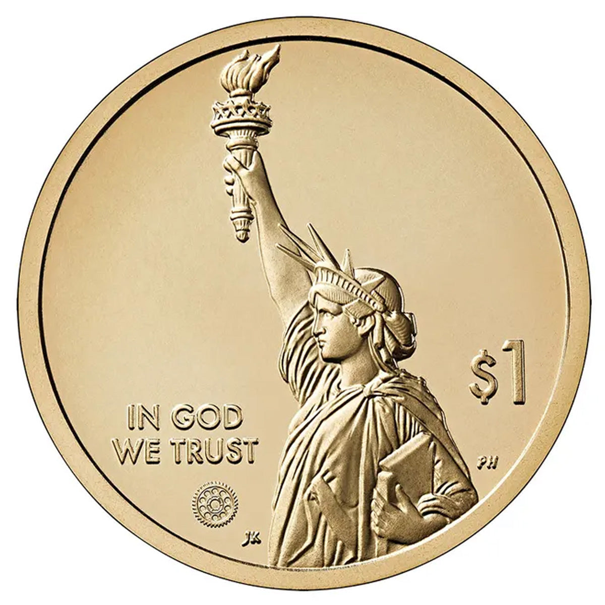 2025 P Texas USA American Innovation Dollar Uncirculated (MS60)