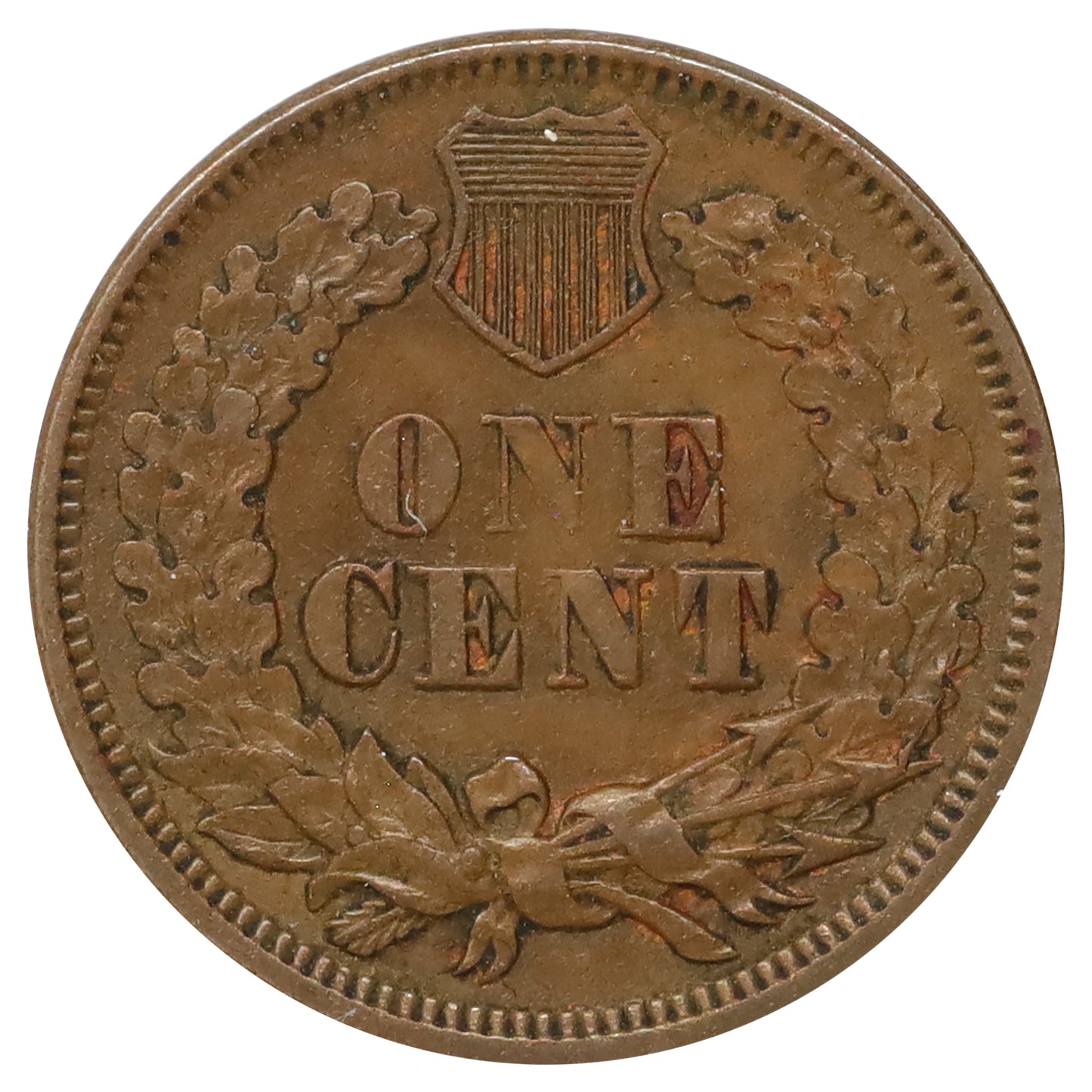 1868 USA Cent EF-AU (EF45) $