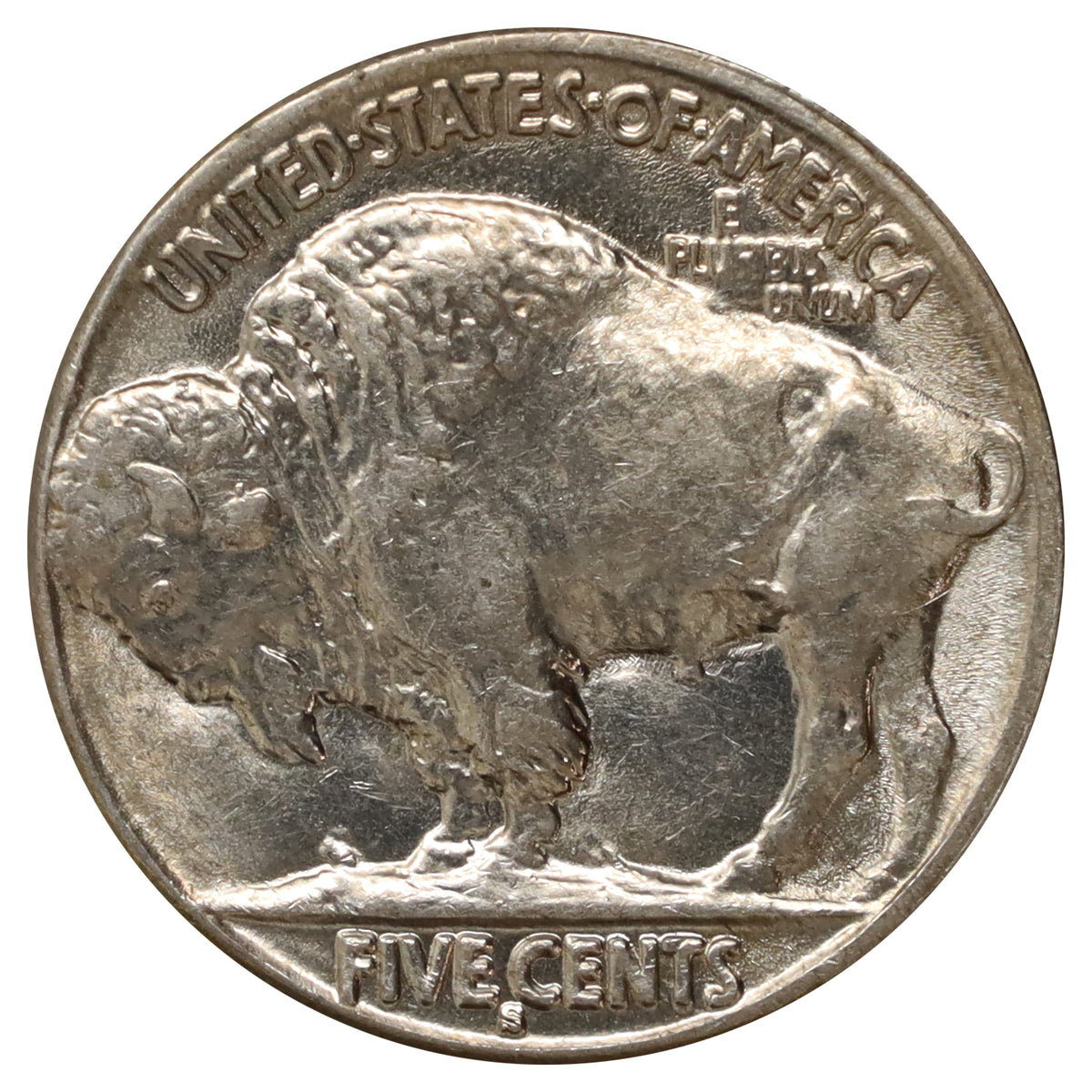1916 S USA Nickel UNC+ (MS62) $