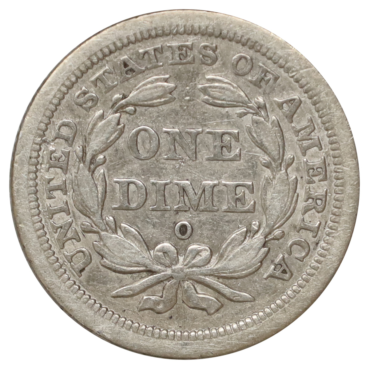 1842 O USA Dime Extra Fine (EF40) $