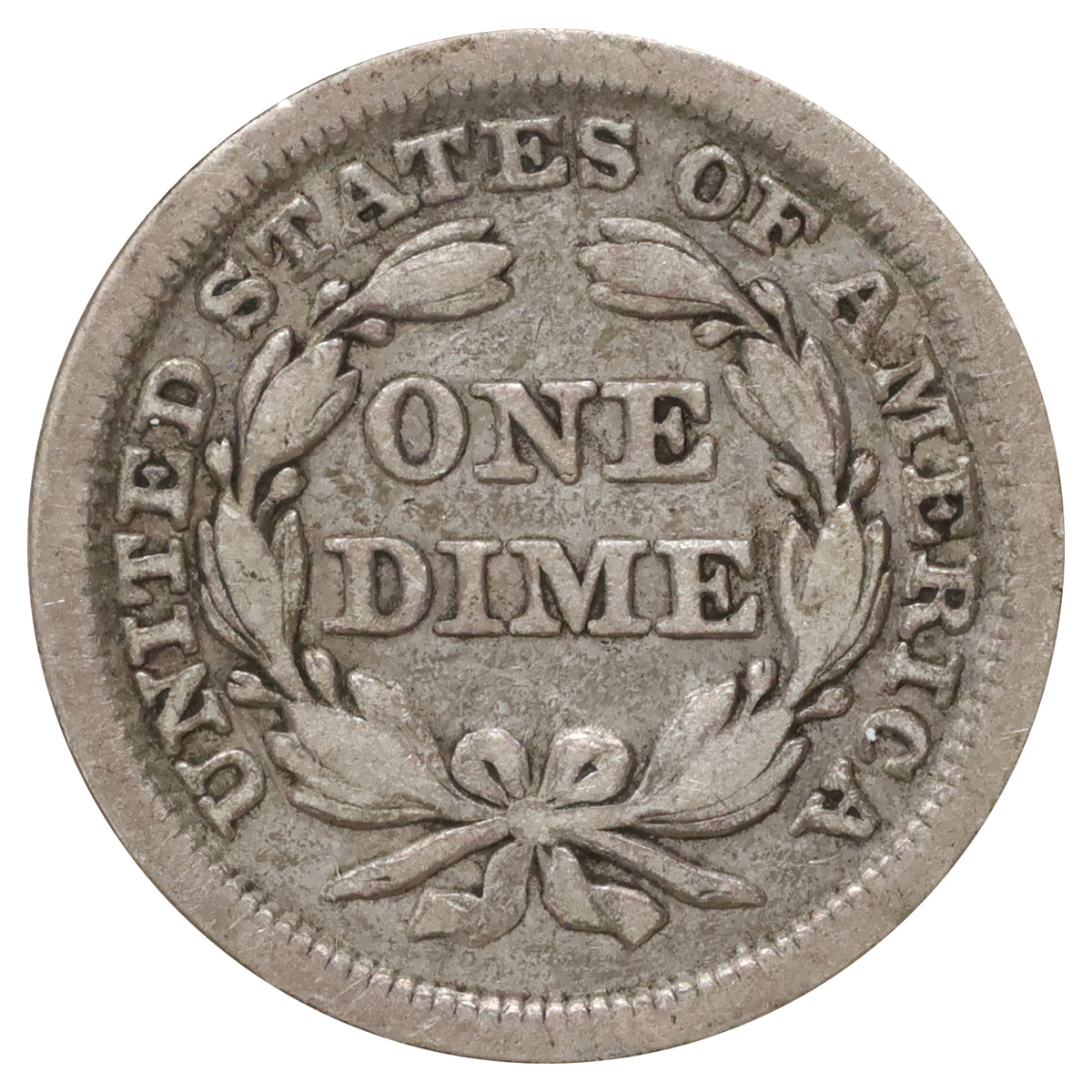 1848 USA Dime Very Fine (VF20) $