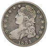 1834 Large Date Large Letters USA Half Dollar Very Fine (VF20) $