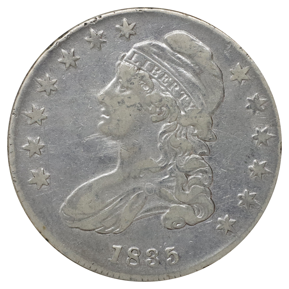 1835 USA Half Dollar VF-EF (VF30) $