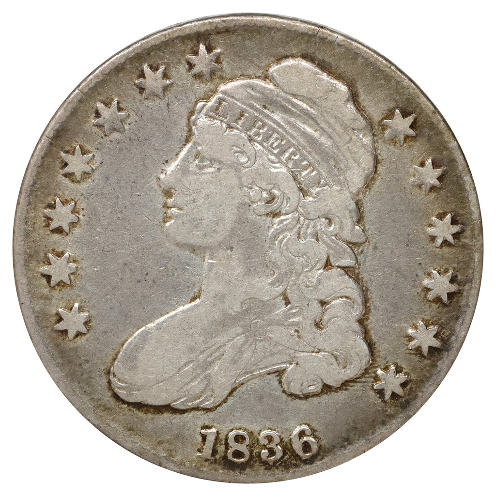 1836 USA Half Dollar Extra Fine (EF40) $
