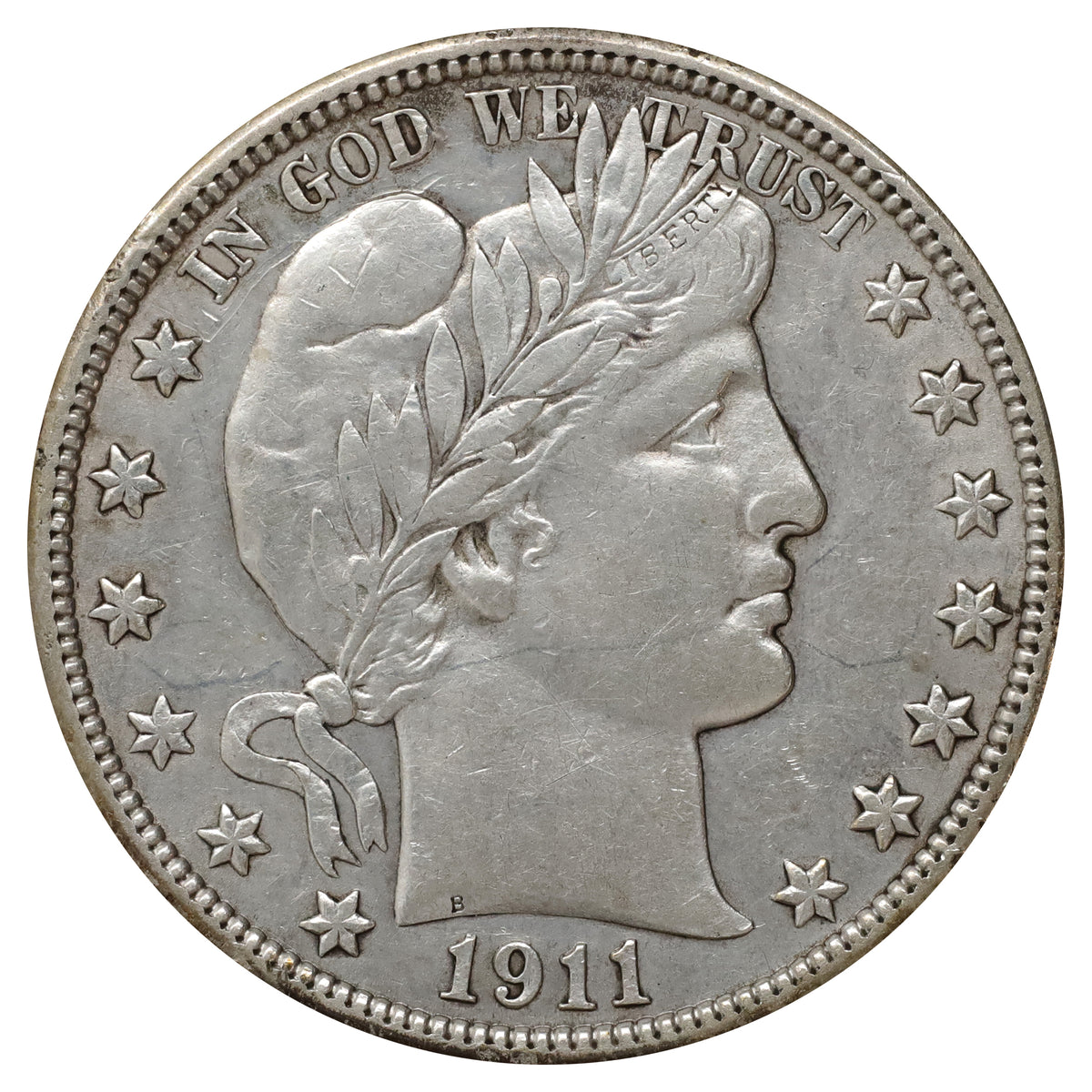 1911 D USA Half Dollar Extra Fine (EF40) $
