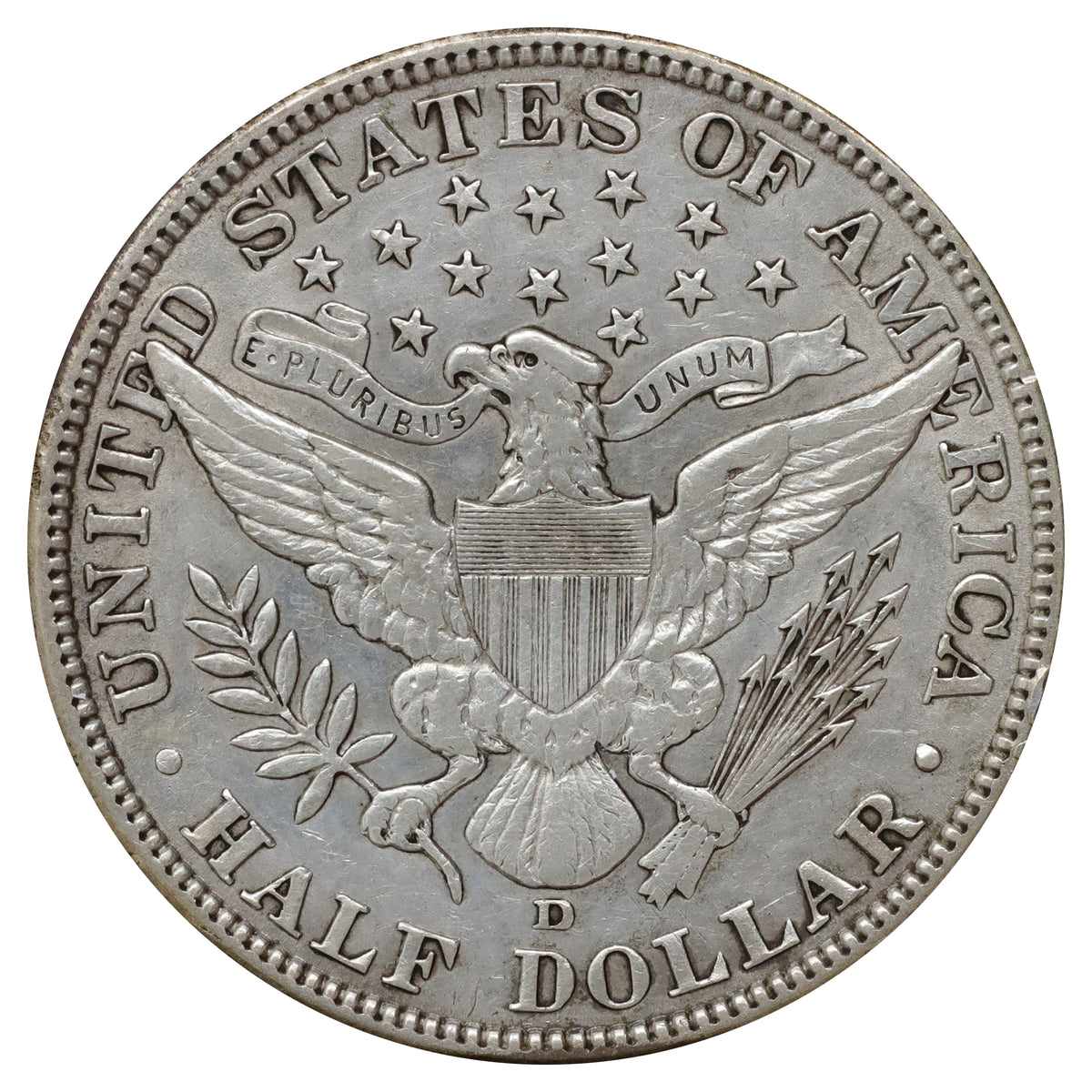 1911 D USA Half Dollar Extra Fine (EF40) $