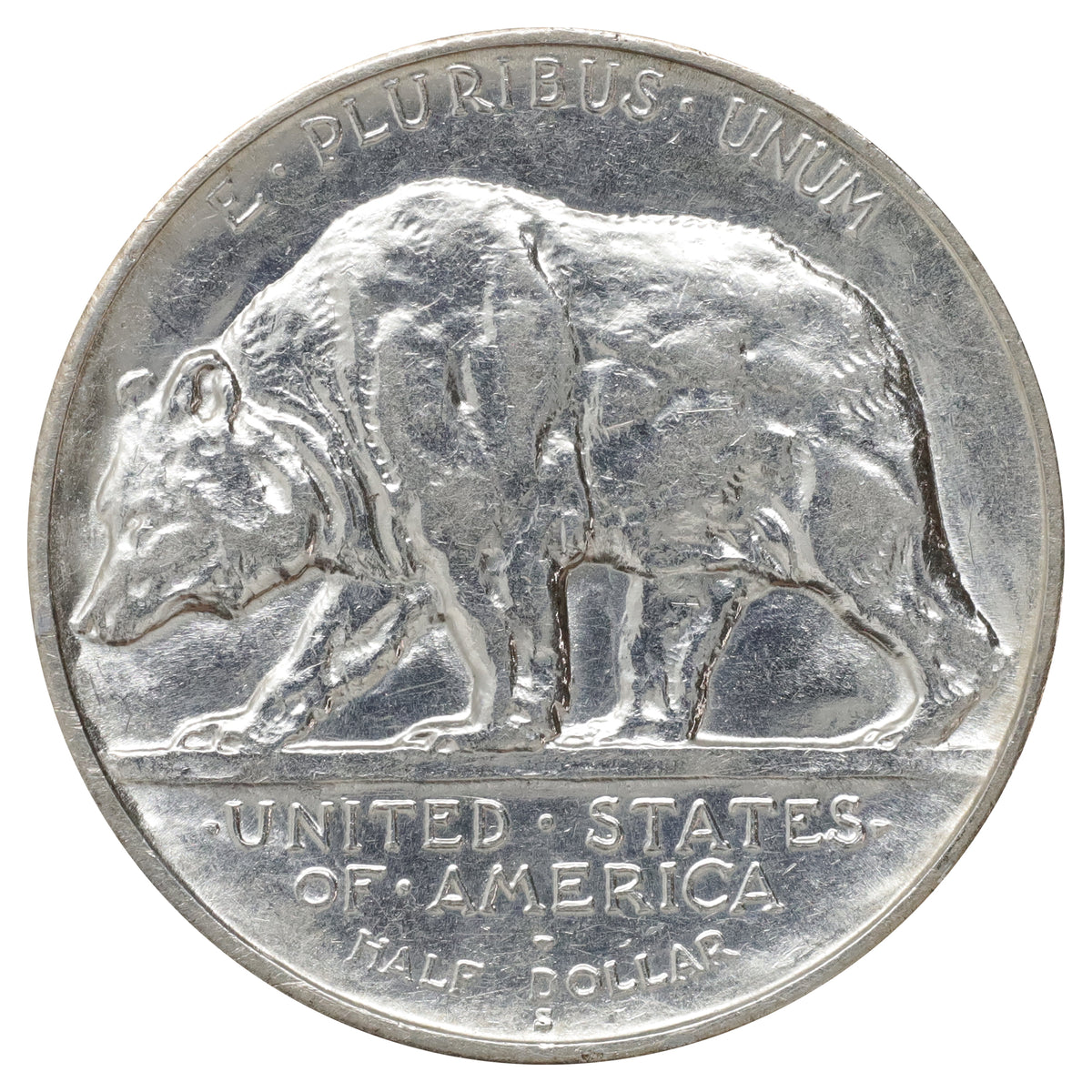 1925 S California Diamond Jubilee Half Dollar EF-AU (EF45) $