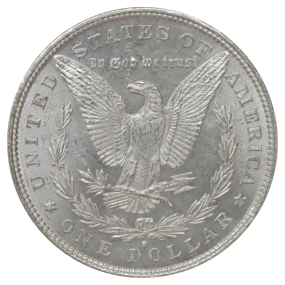 1879 S 3rd Reverse USA Dollar Brilliant Uncirculated (MS63) $
