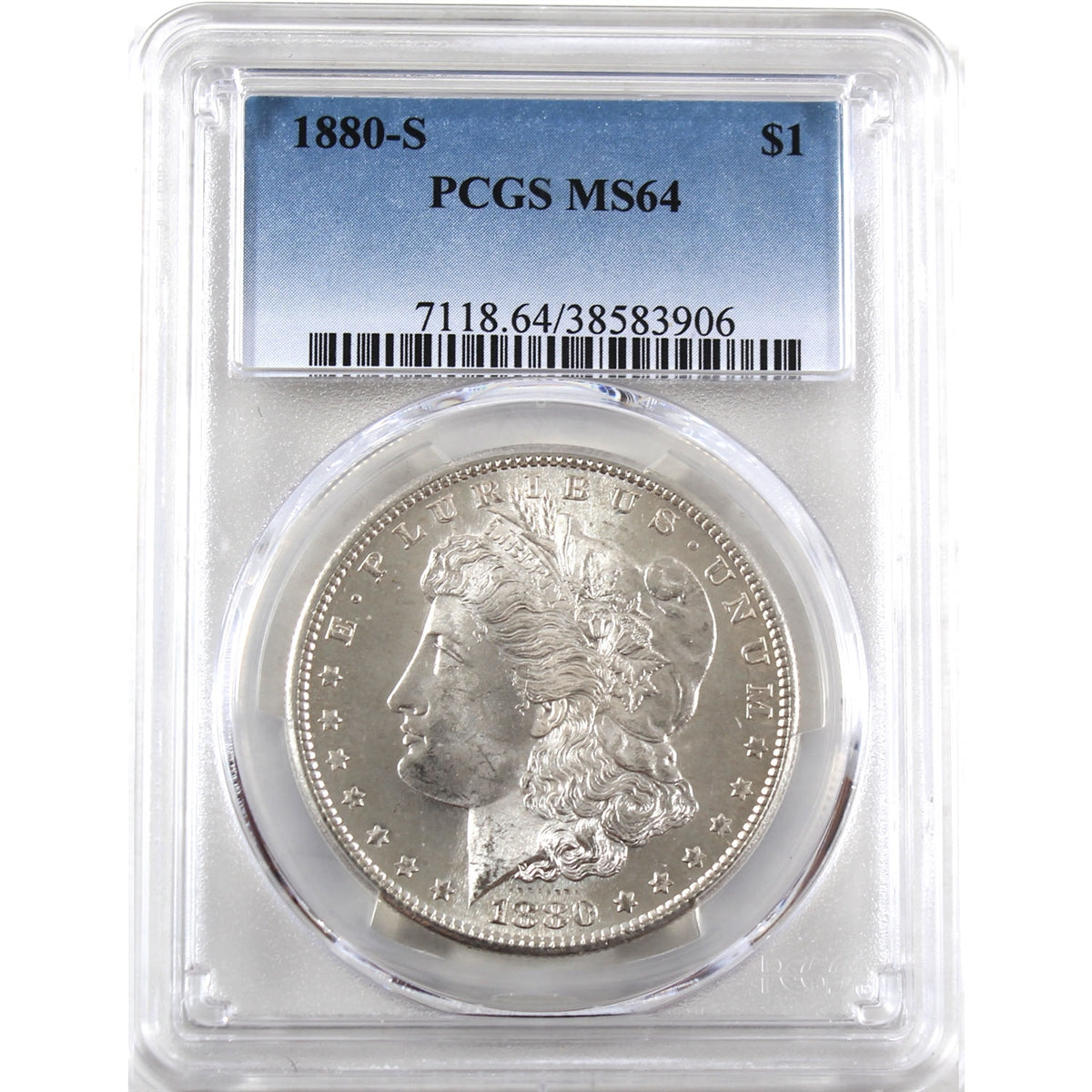 1880 S USA Dollar PCGS Certified MS64