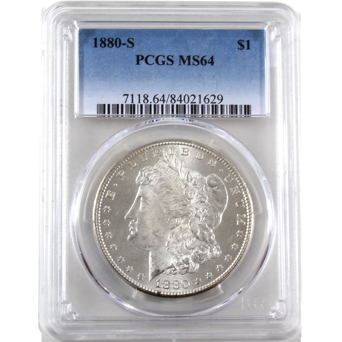 1880 S USA Dollar PCGS Certified MS64