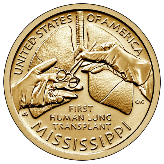 2023 D Mississippi USA American Innovation Dollar Uncirculated (MS-60)