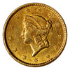 1851 USA Gold Dollar EF-AU (EF45)