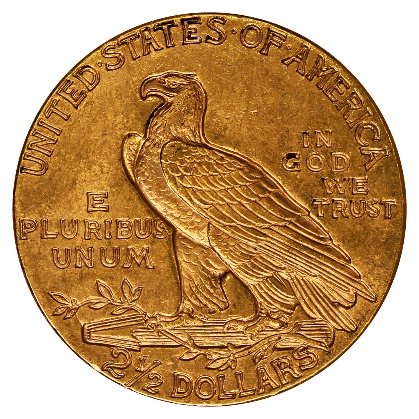 1909 USA $2.50 Gold Quarter Eagle AU-UNC (AU55)