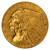 1929 USA $2.50 Gold Quarter Eagle AU-UNC (AU55)