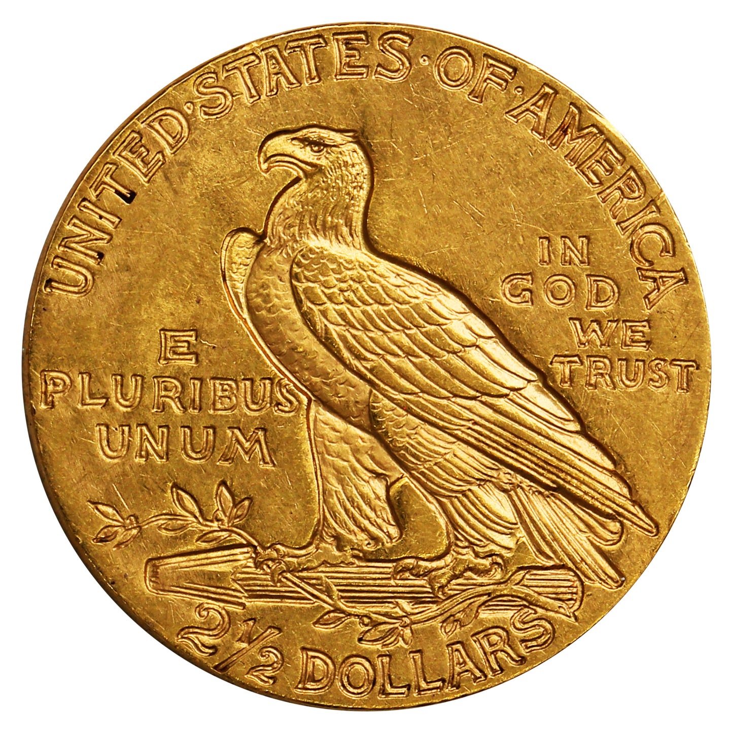 1929 USA $2.50 Gold Quarter Eagle AU-UNC (AU55)