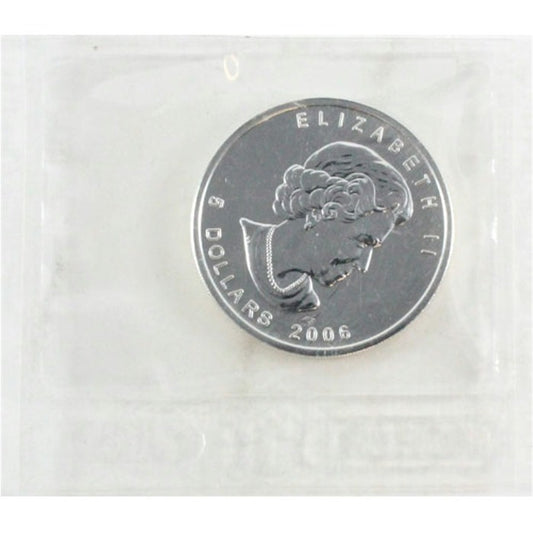 2006 Canada $5 1oz .9999 Silver Maple Leaf SEALED (No Tax) Lightly Toned