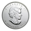2009 Canada $5 1oz. Silver Maple Leaf (No Tax) WITH CAPSULE (may have light toning)