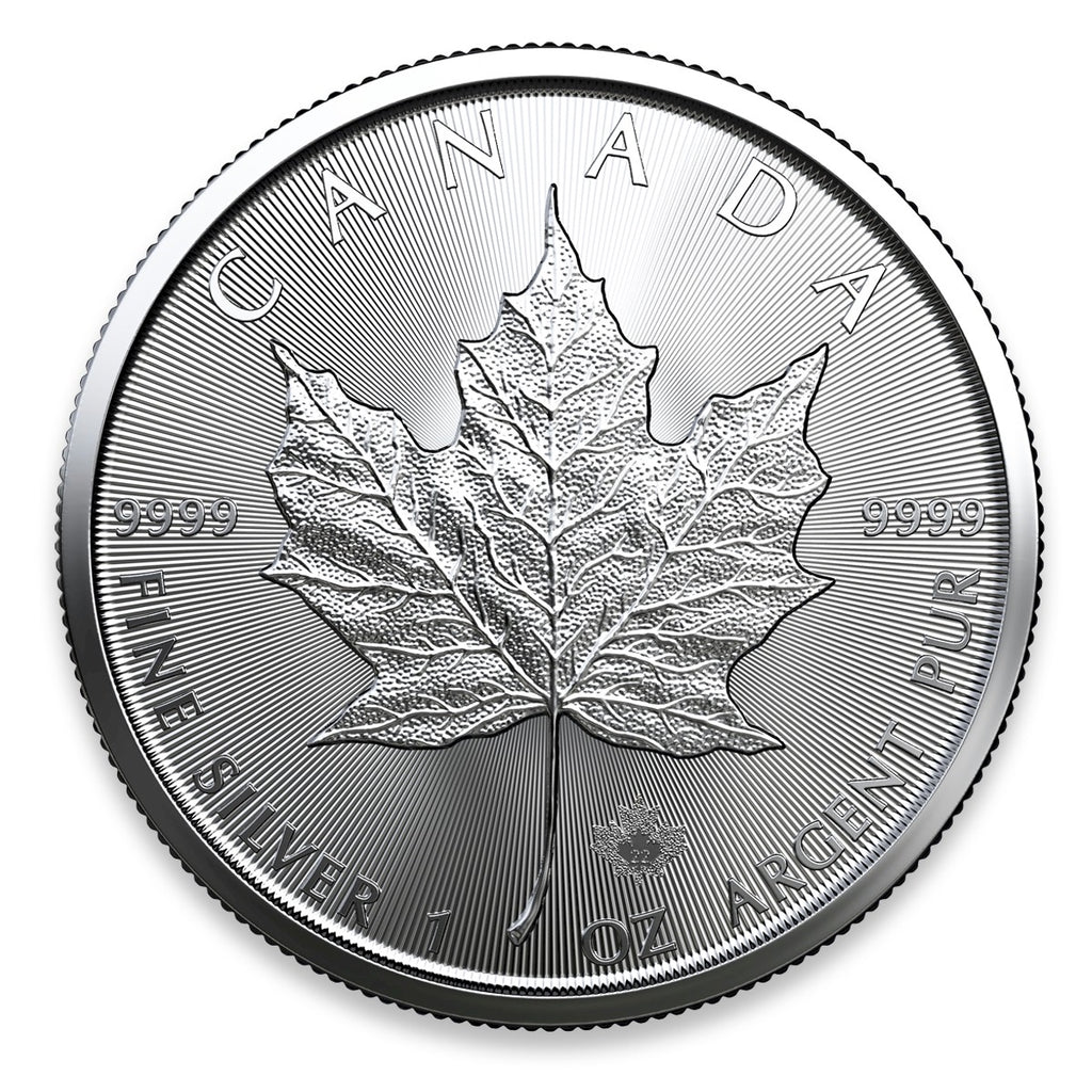 2022 Canada $5 1oz. Silver Maple Leaf .9999 Fine Silver (TAX Exempt)